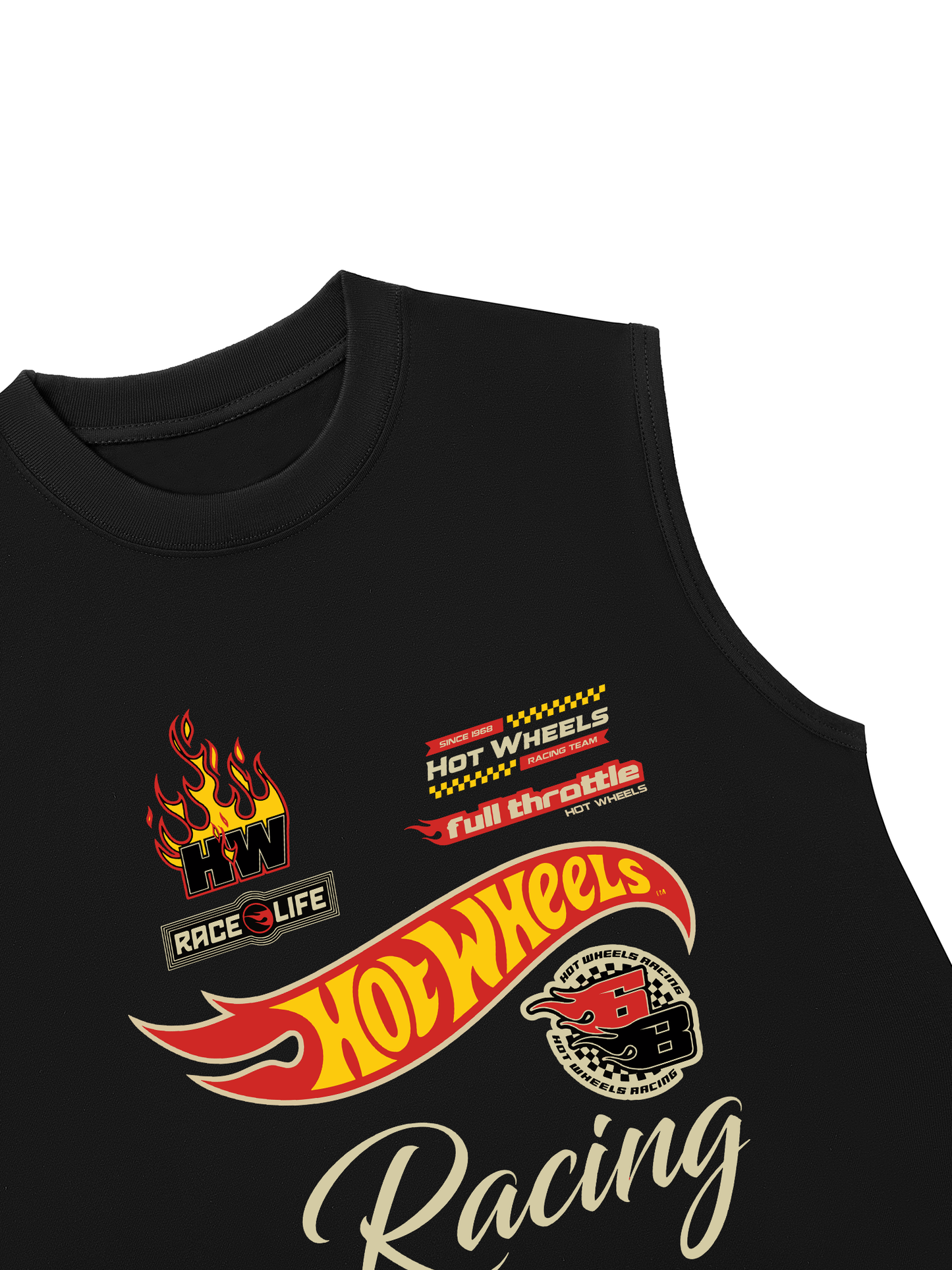 Áo Ba Lỗ Relaxed Fit Race Life