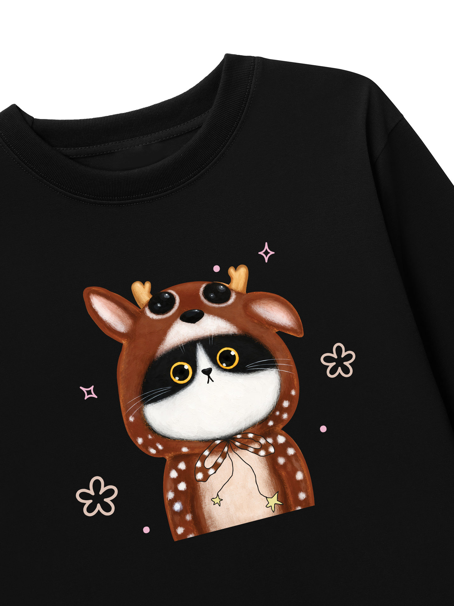 Áo Thun Dài Tay Stay Cozzy Cat