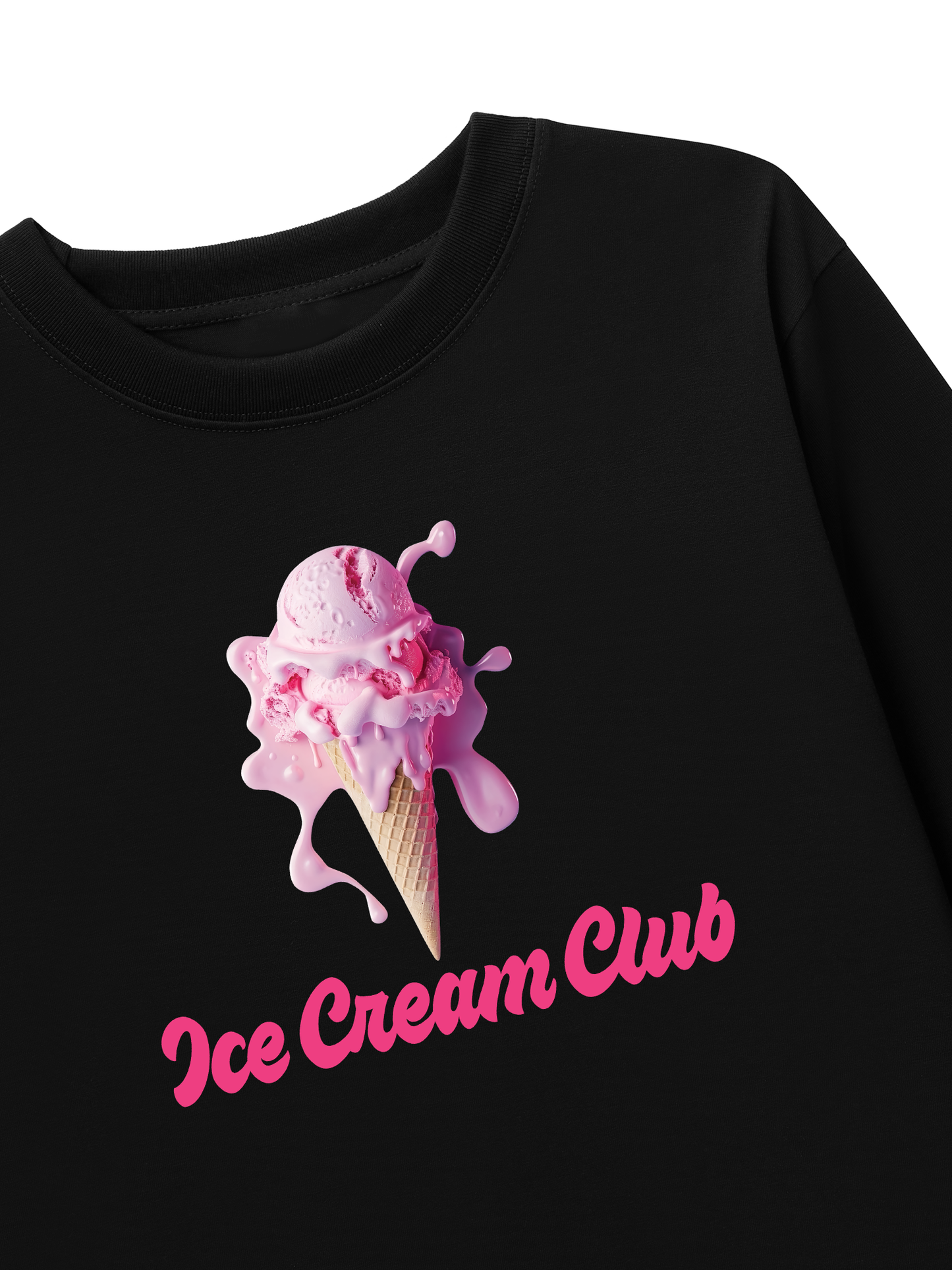 Áo Thun Dài Tay Ice Cream Club