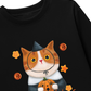 Áo Thun Dài Tay Cozy Vibes Cat