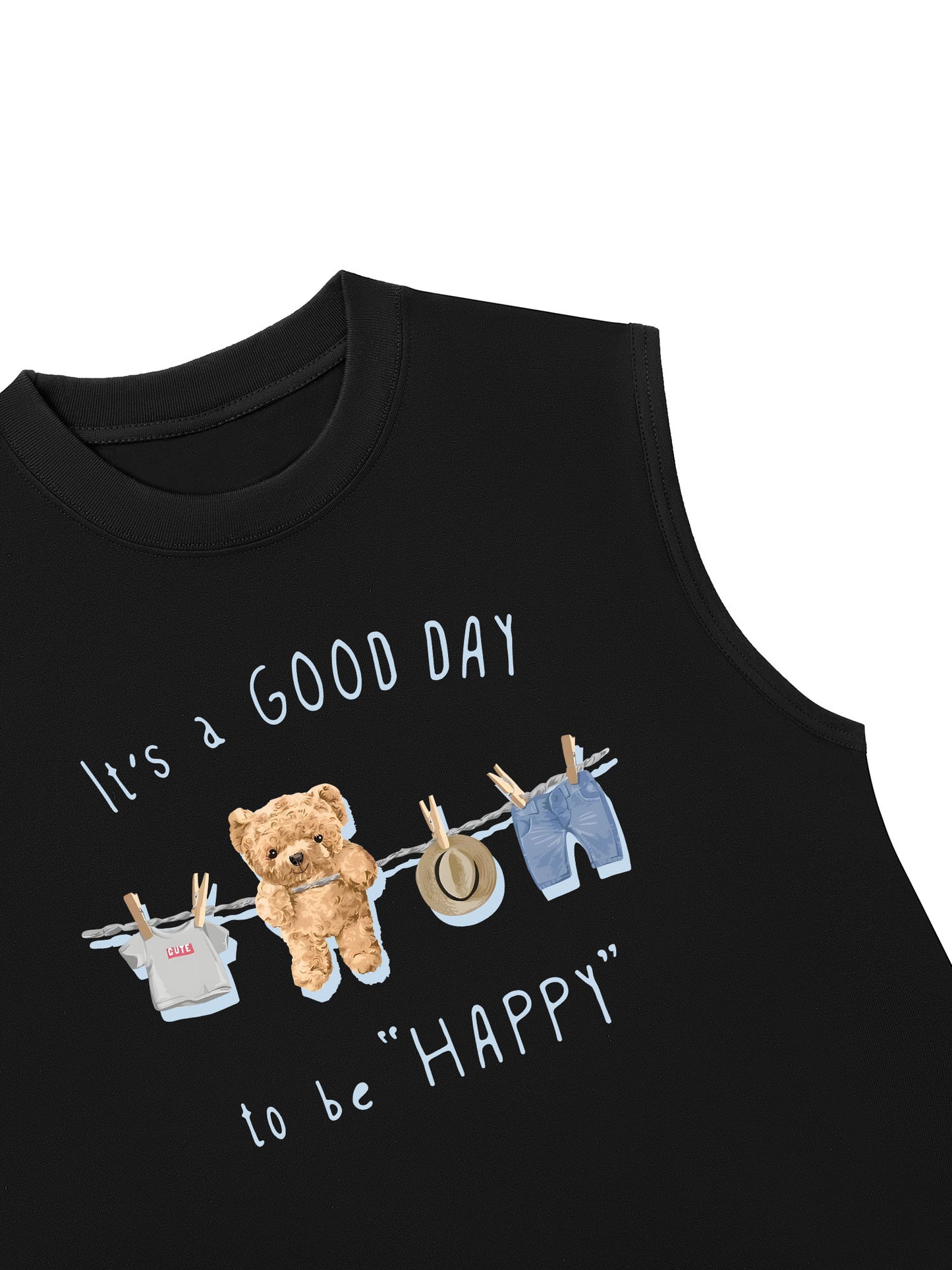 Áo Ba Lỗ Relaxed Fit It_s A Good Day