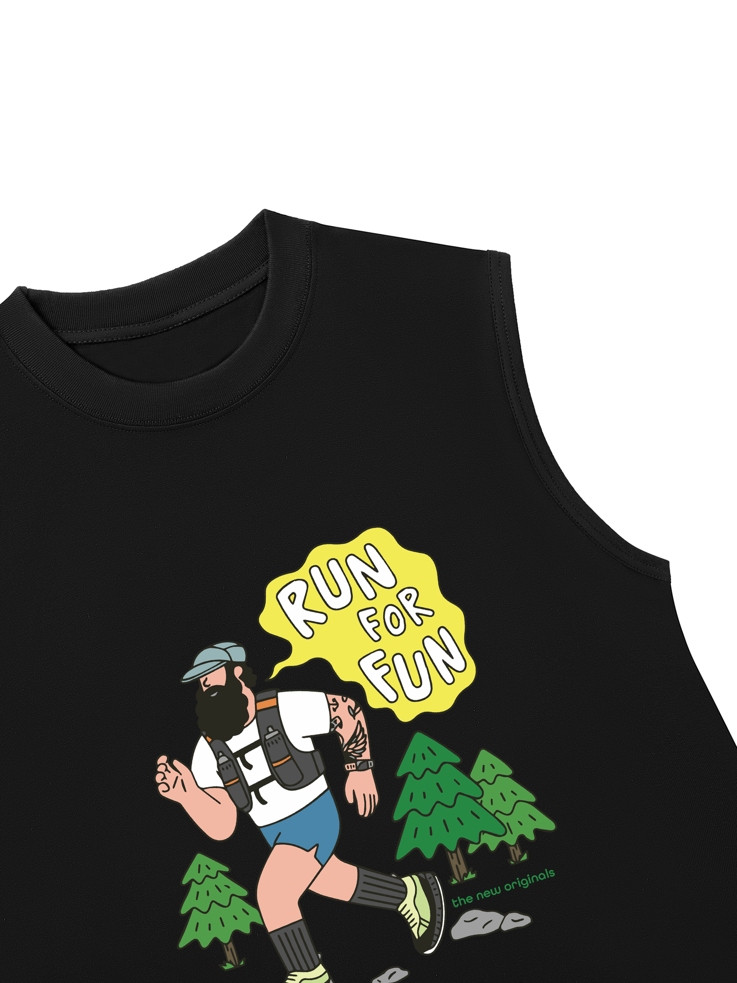 Áo Ba Lỗ Relaxed Fit Run For Run