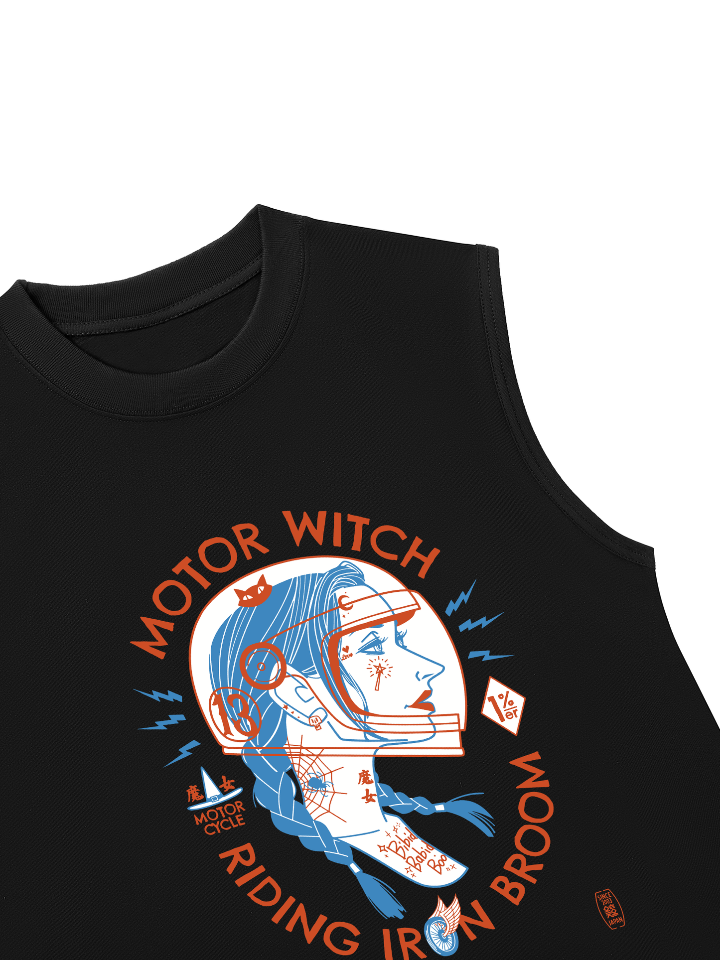 Áo Ba Lỗ Relaxed Fit Motor Witch