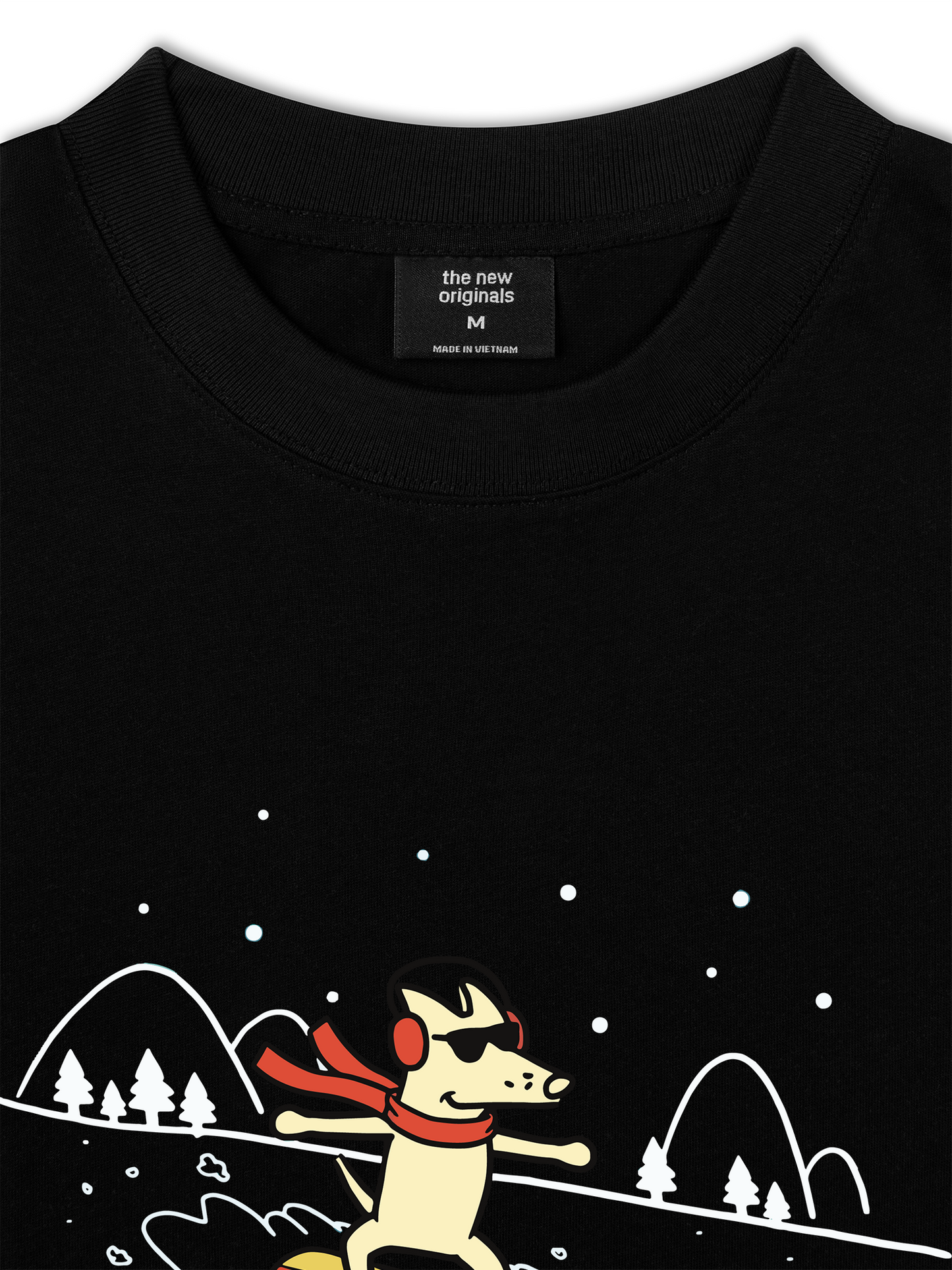 Áo Thun Relaxed Fit Go Outside Powder Pup