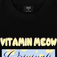 Áo Thun Relaxed Fit Cutie Vitamin Meow Yellow Flower