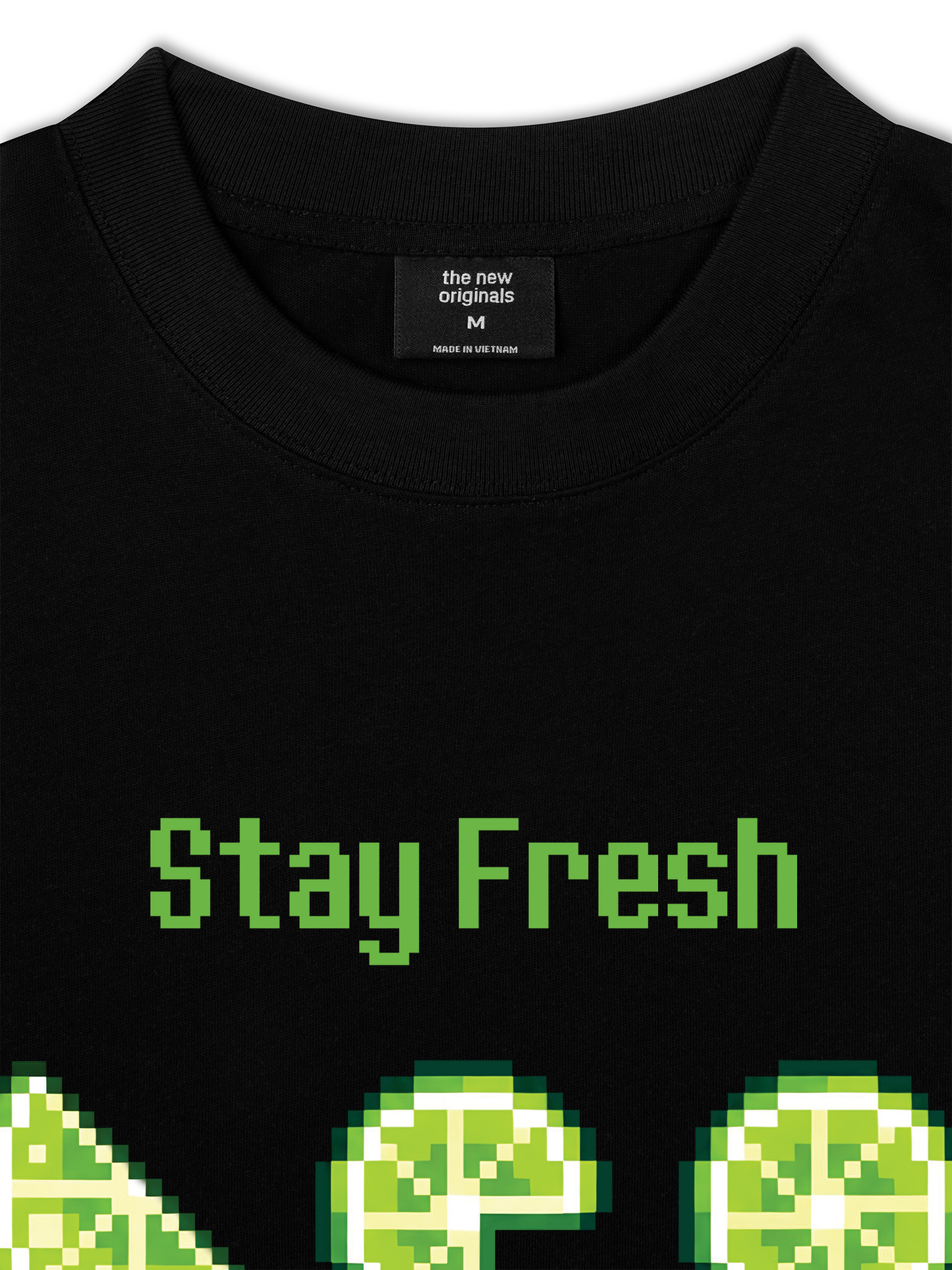 Áo Thun Relaxed Fit Summer Vibes Stay Fresh Stay Zesty