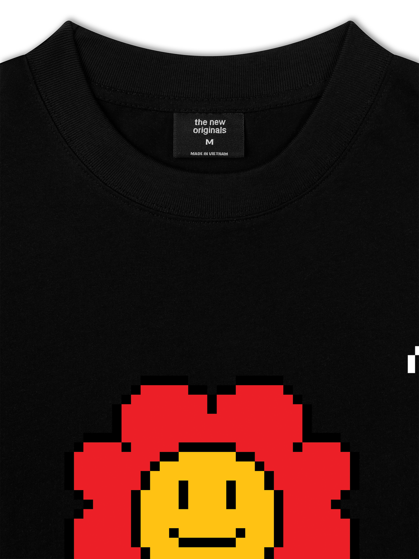 Áo Thun Relaxed Fit Pixel Universe Flower