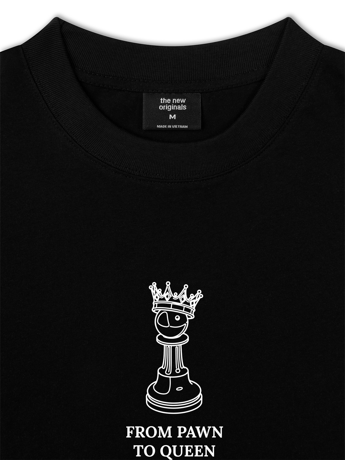 Áo Thun Relaxed Fit From Pawn To Queen
