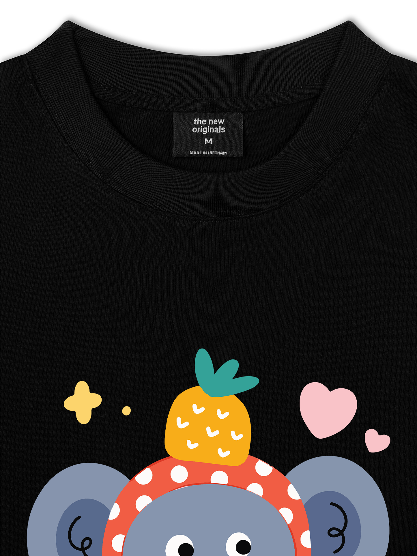 Áo Thun Relaxed Fit Pineapple Cutie Elephant