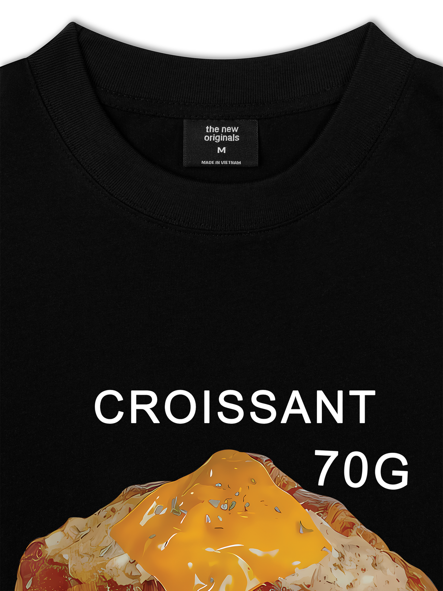 Áo Thun Relaxed Fit Sweet Pastry Croisant