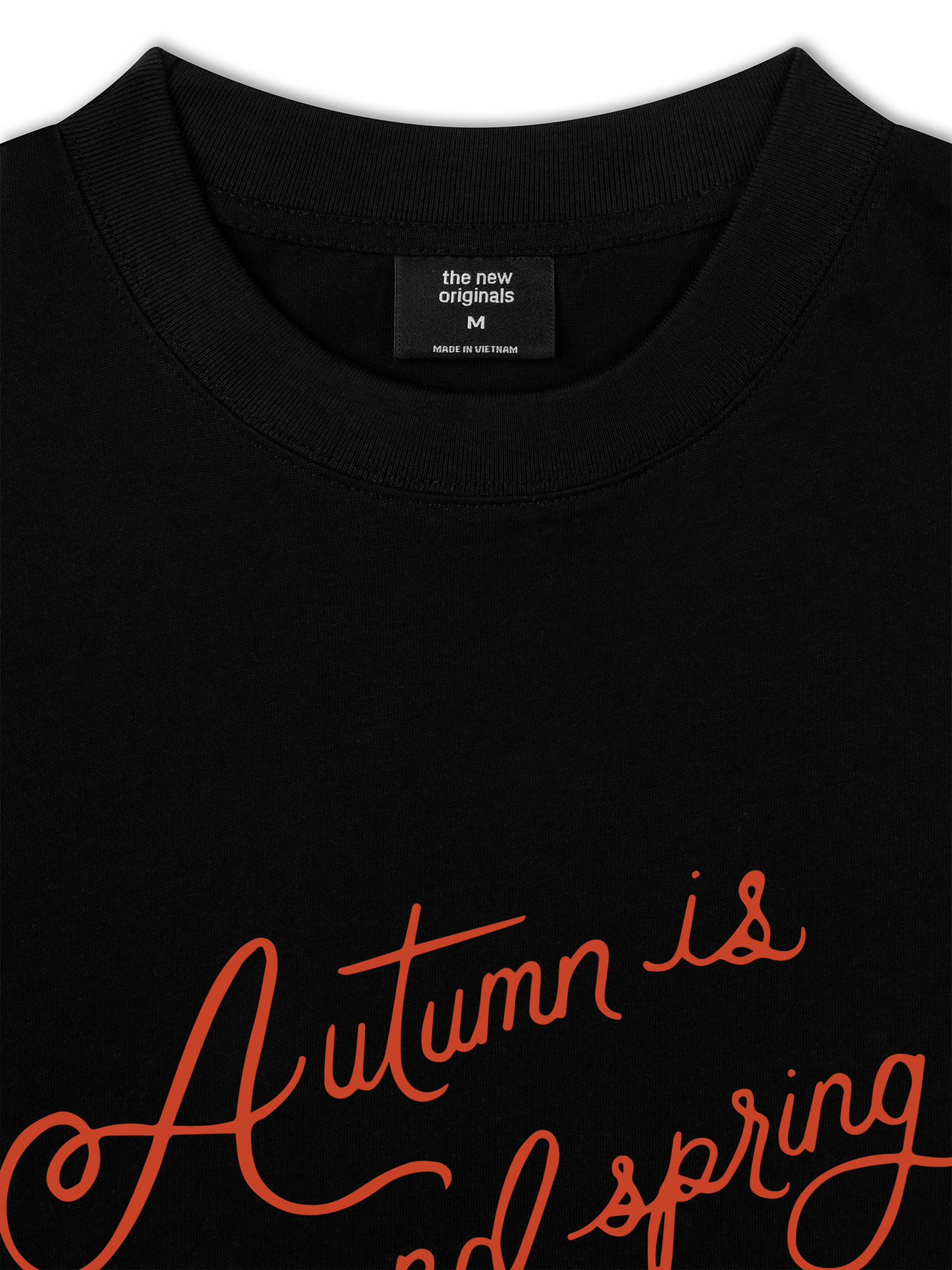 Áo Thun Relaxed Fit Autumn is a Second Spring