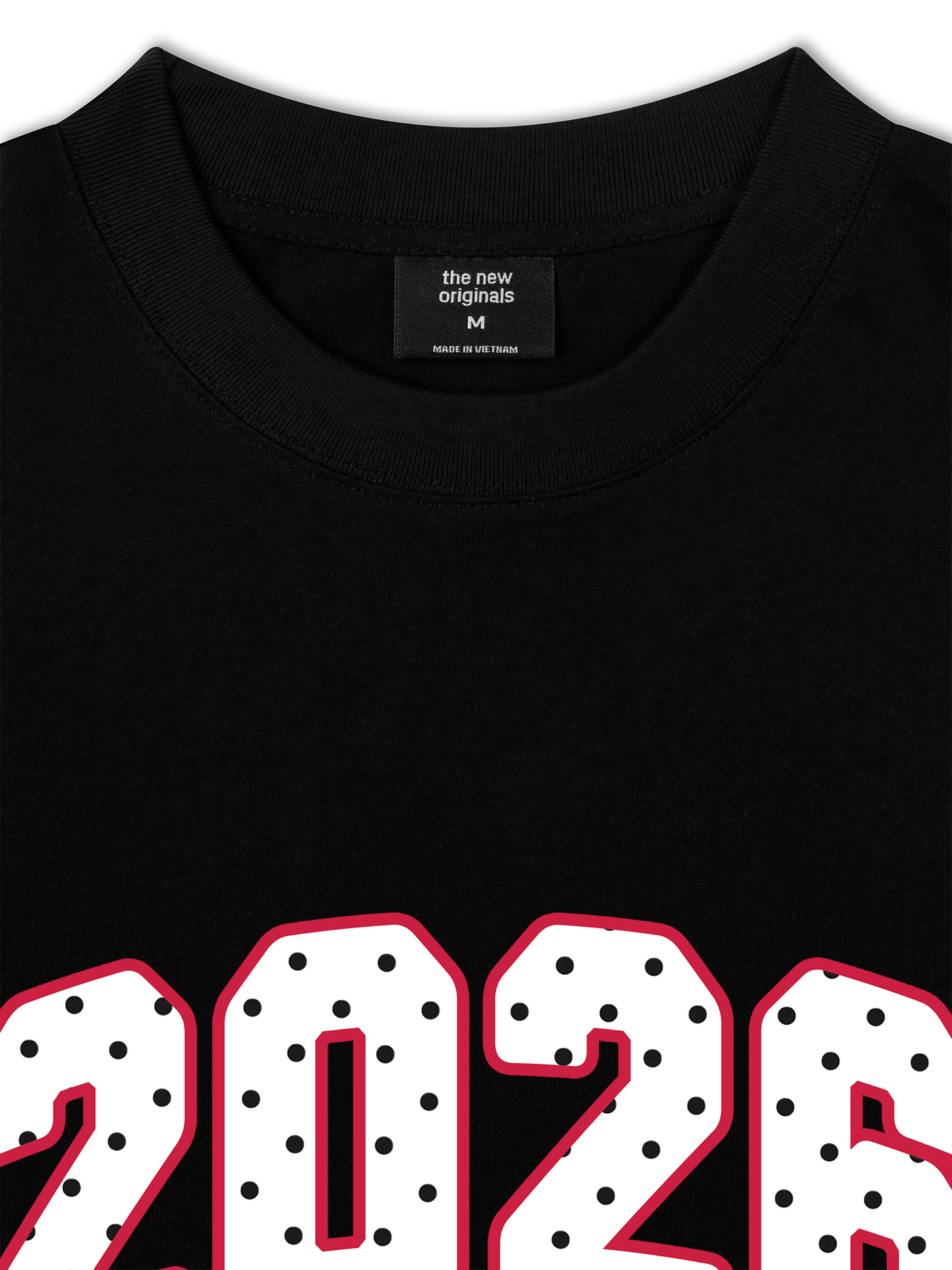 Áo Thun Relaxed Fit Cute 2026 Pink Dots