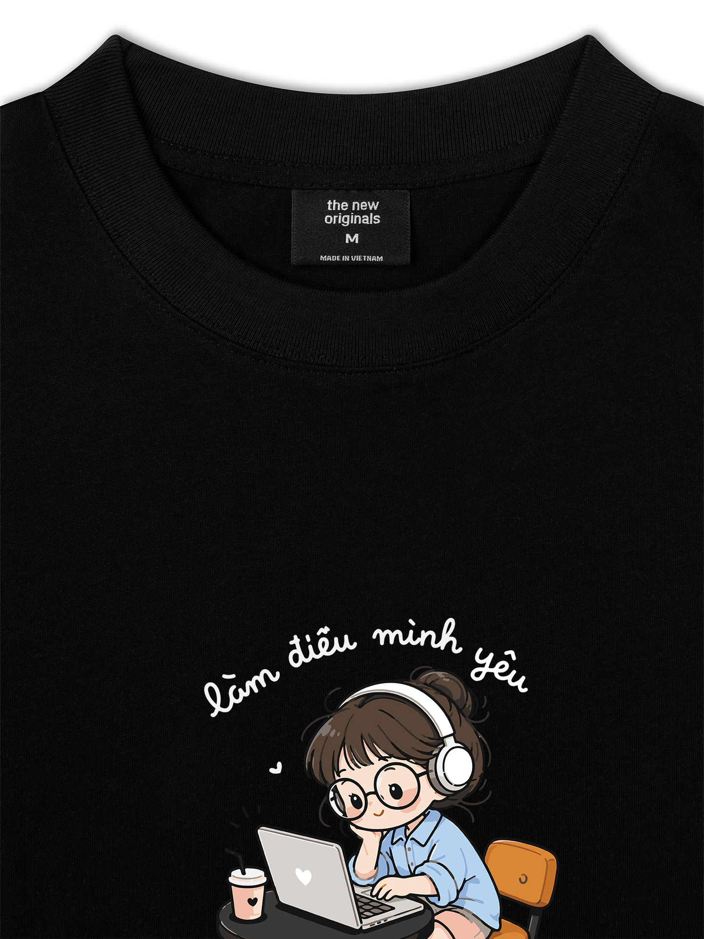 Áo Thun Relaxed Fit  Làm Điều Mình Yêu