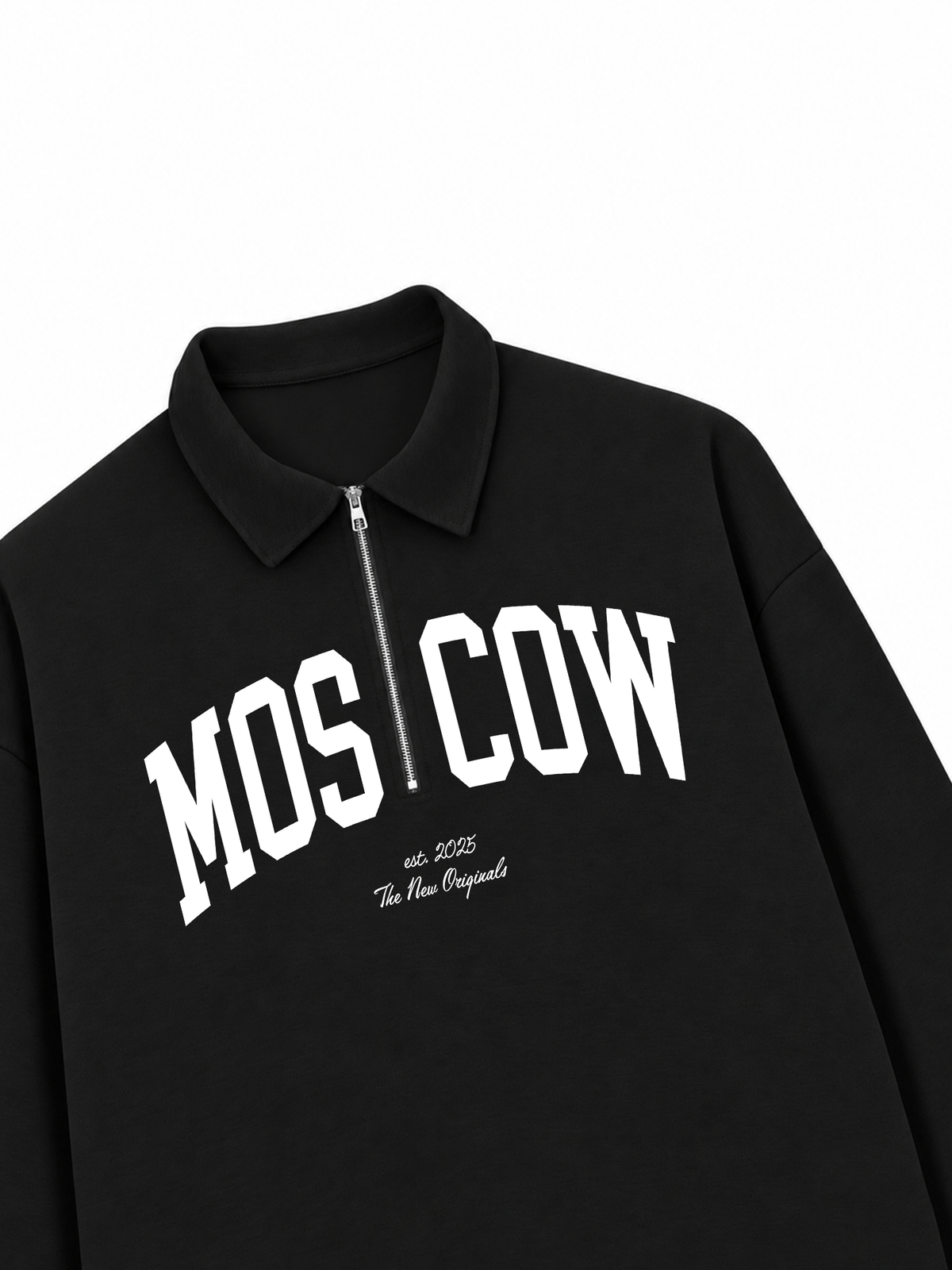 Áo Sweater Polo Nỉ Hai Da MOSCOW