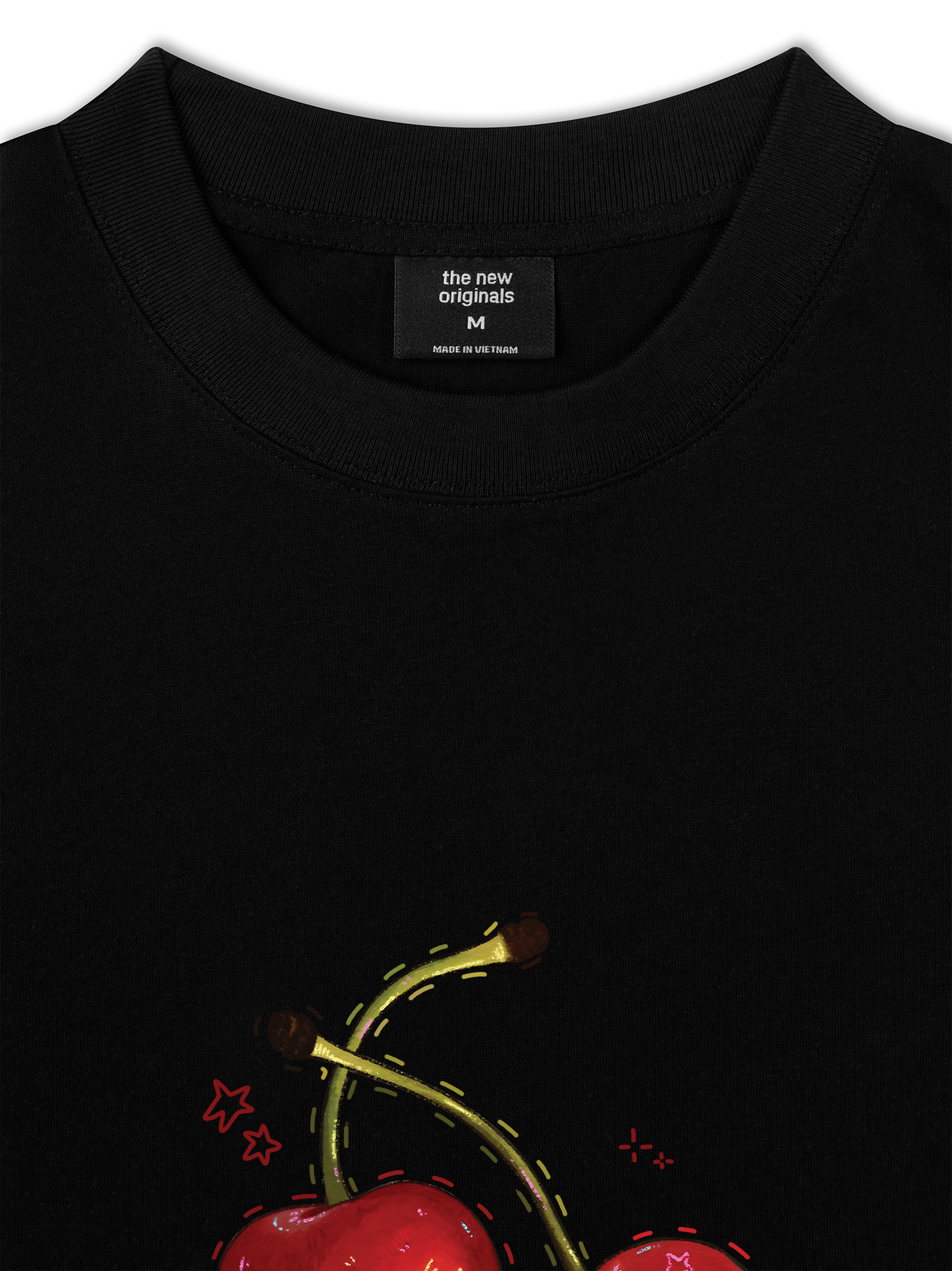 Áo Thun Relaxed Fit Summer Vibes Cherry Sweet