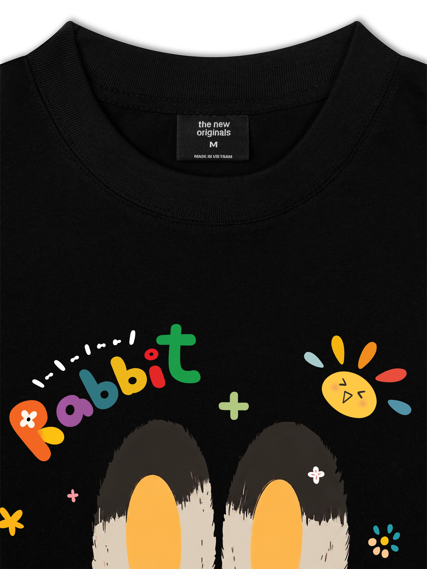 Áo Thun Relaxed Fit Rainbow Rabbit
