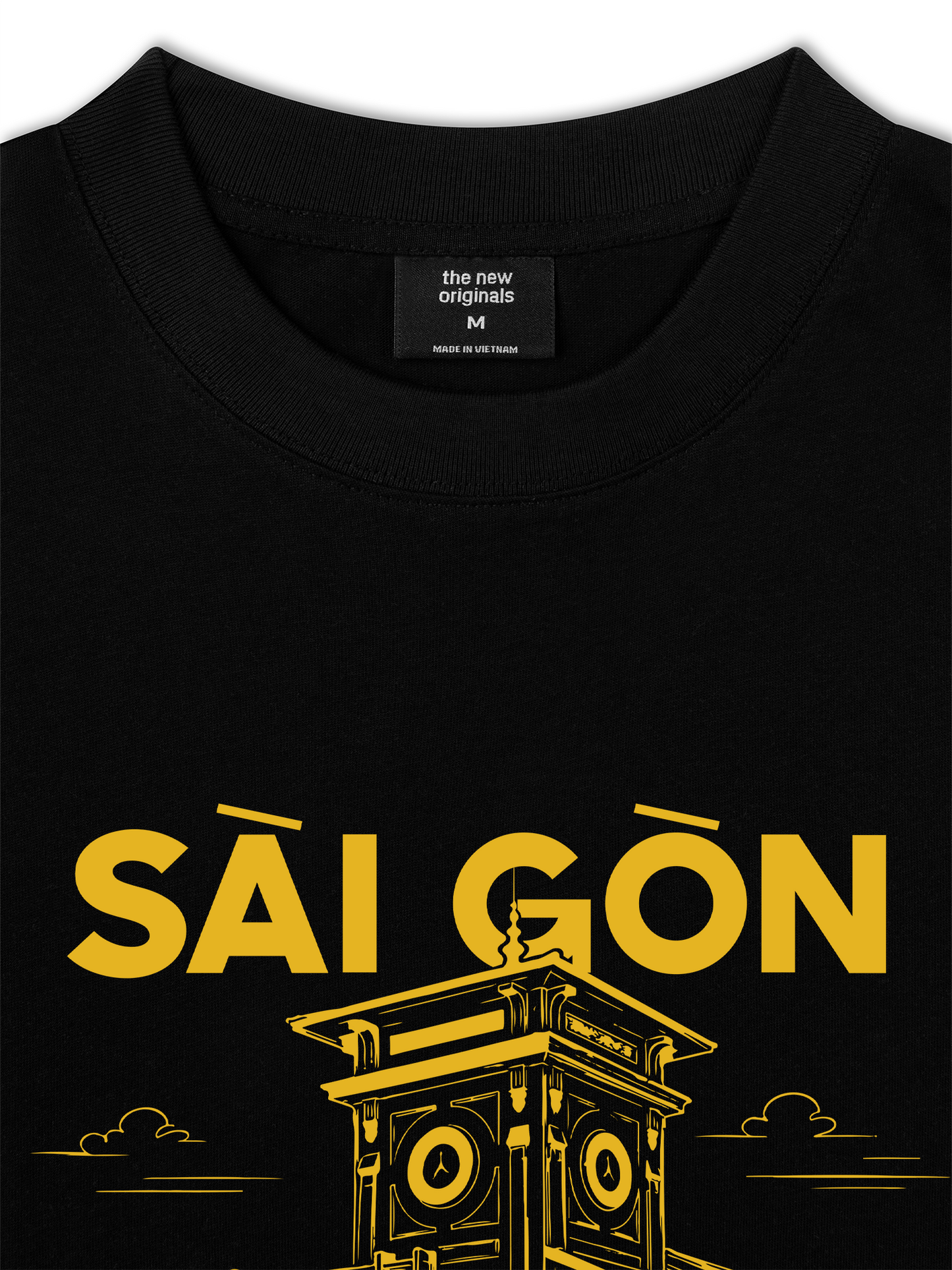 Áo Thun Relaxed Fit Chợ Bến Thành Sài Gòn
