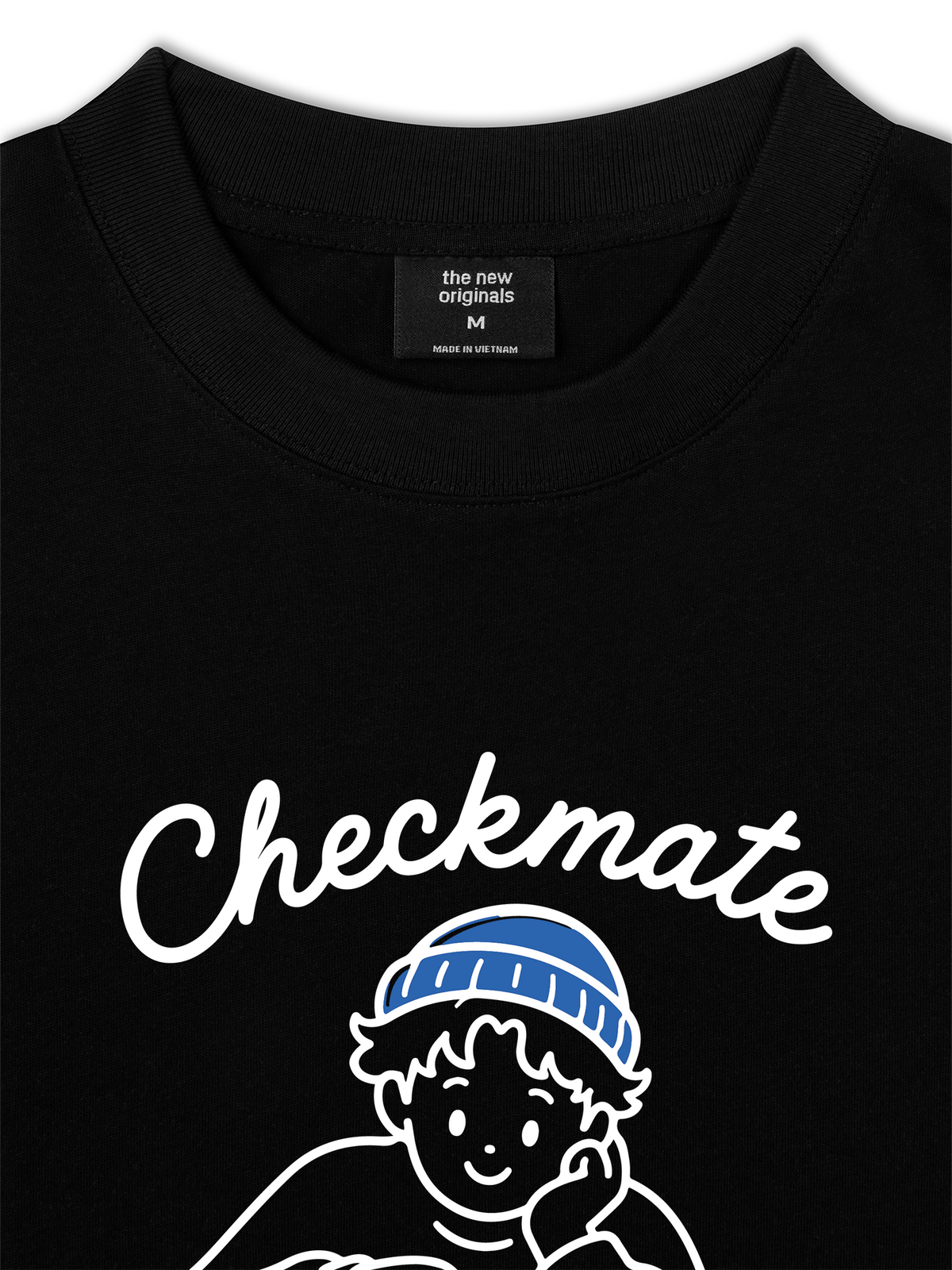 Áo Thun Relaxed Fit Checkmate