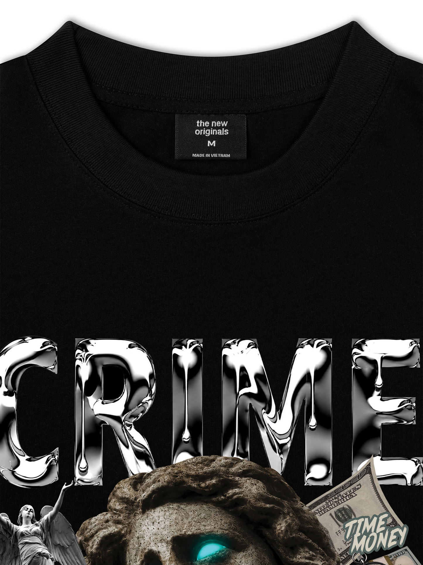 Áo Thun Relaxed Fit Crime