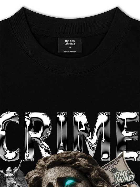 Áo Thun Relaxed Fit Crime