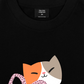 Áo Thun Relaxed Fit Daily Cuties Meow & Bow