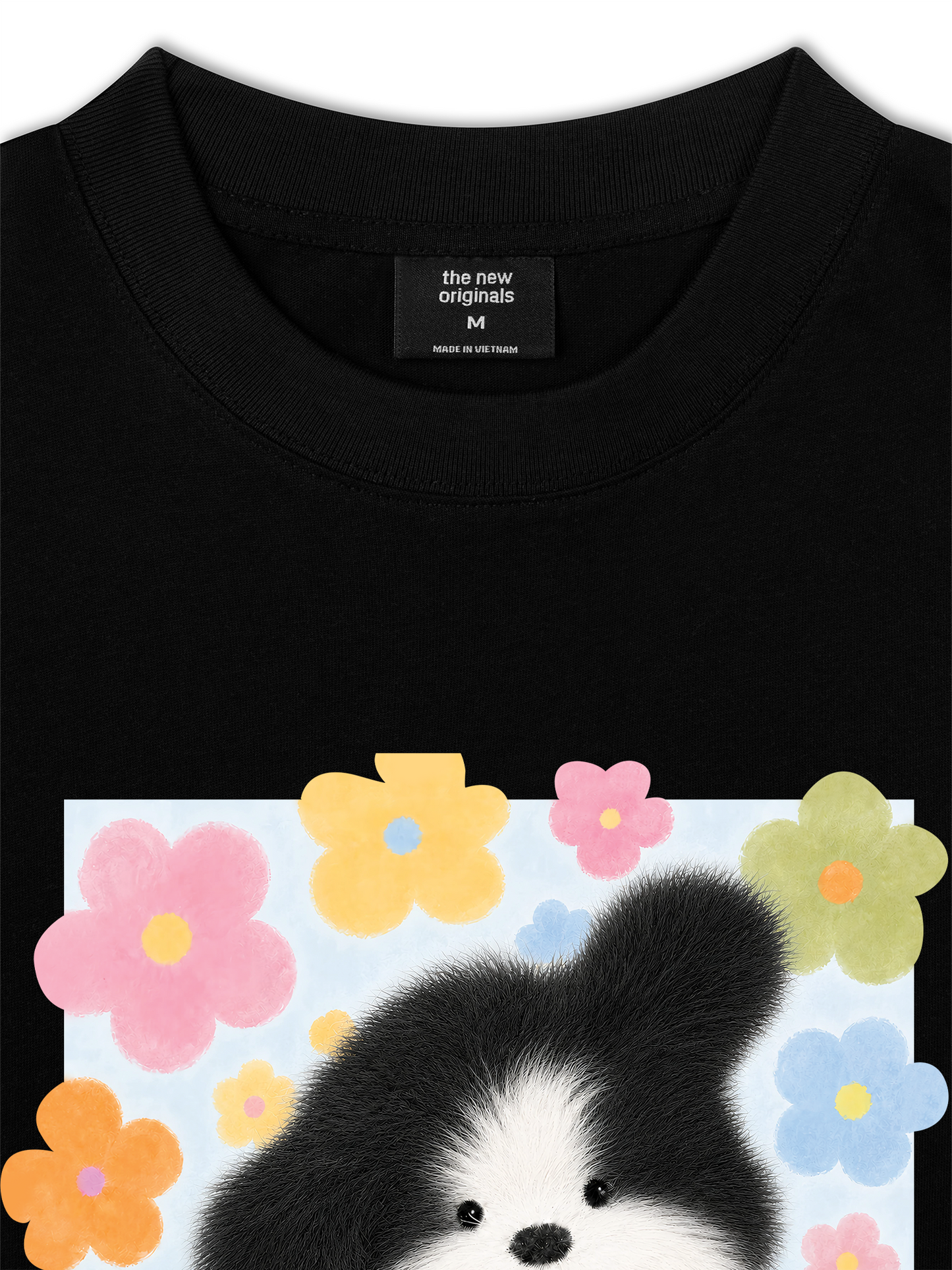 Áo Thun Relaxed Fit Flower Puppy