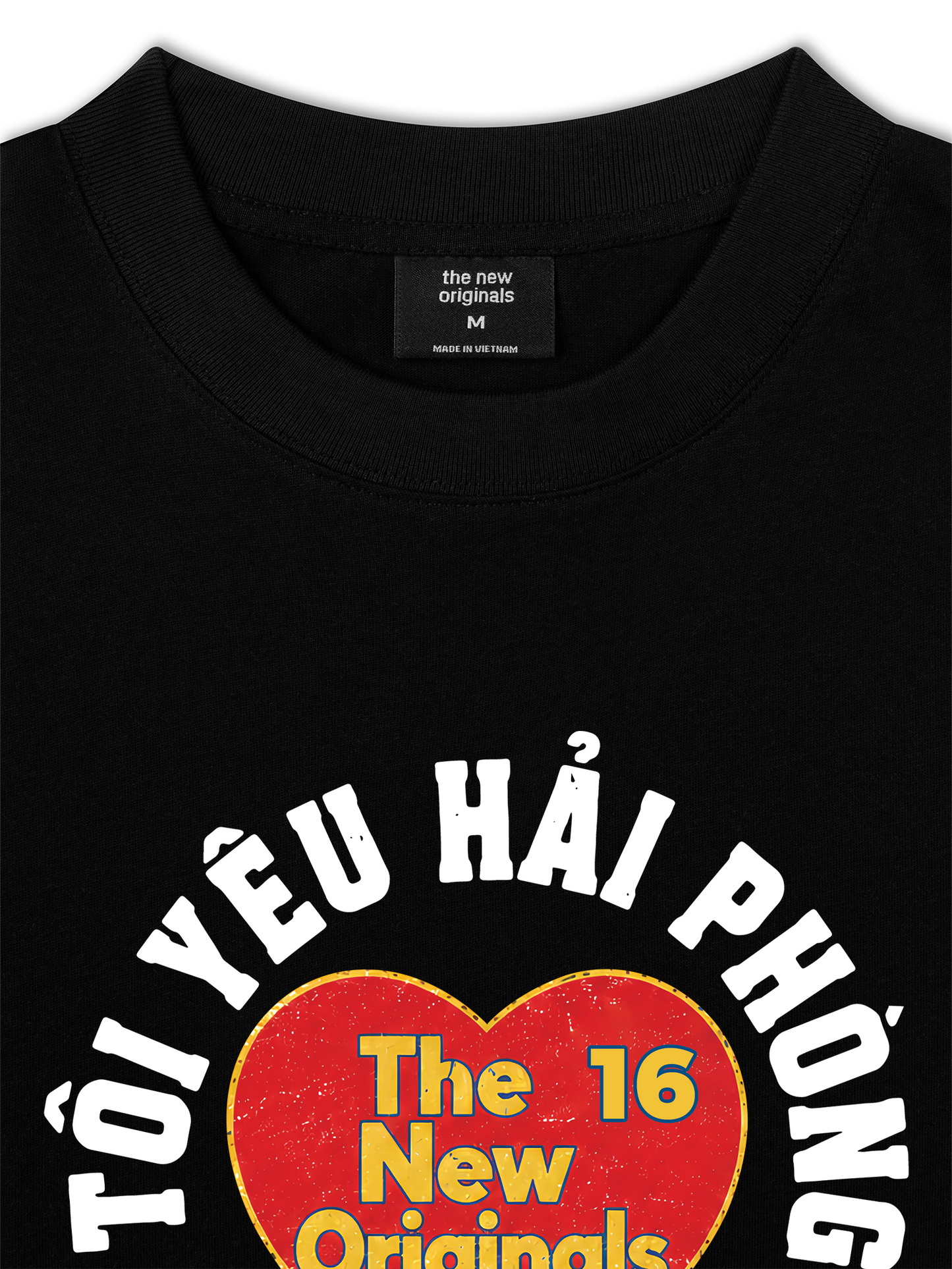 Áo Thun Relaxed Fit Tôi Yêu Hải Phòng
