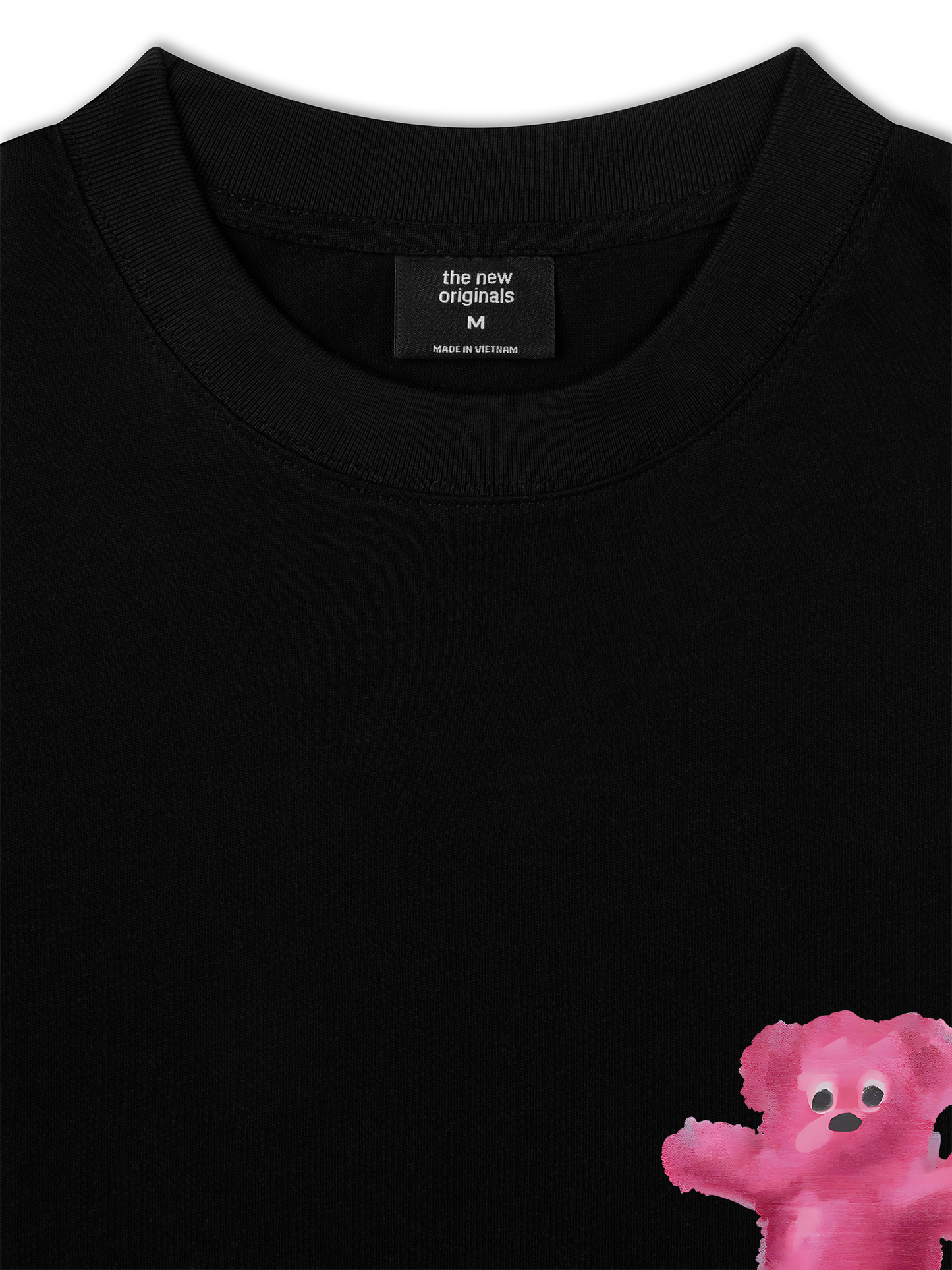 Áo Thun Relaxed Fit Crayon Three Bear Artwork