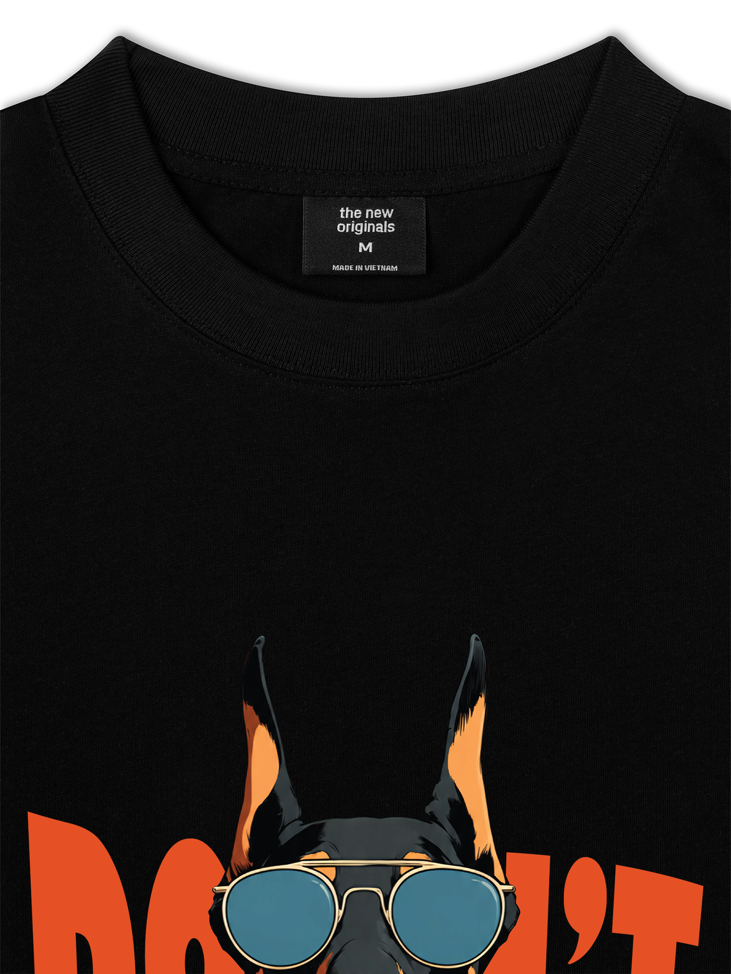 Áo Thun Relaxed Fit Dont't Pet Me