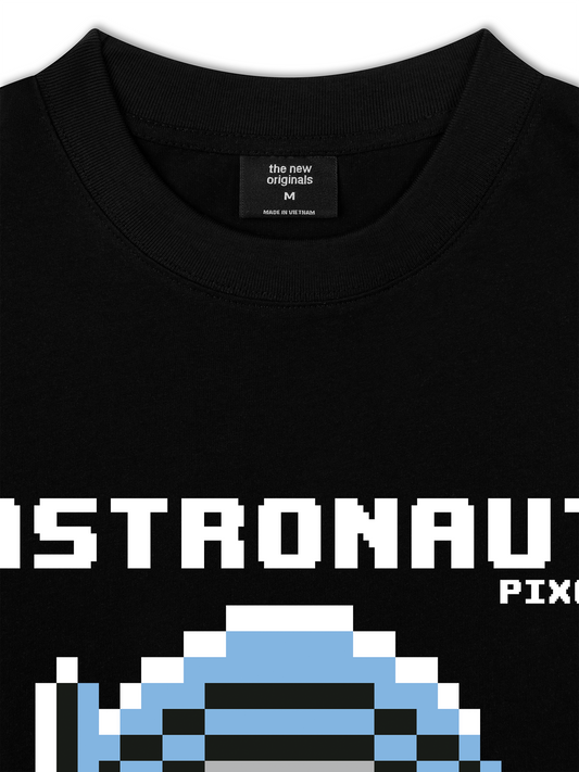 Áo Thun Relaxed Fit Pixel Universe Astronaut