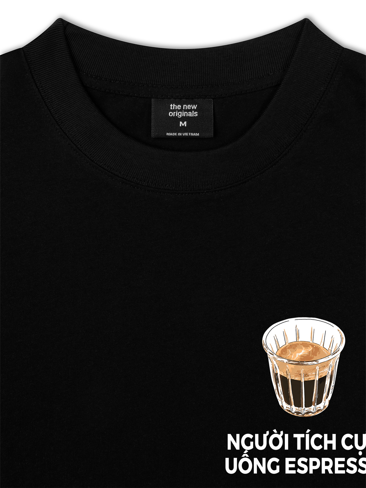 Áo Thun Relaxed Fit Người Tích Cực Uống Espresso 2