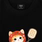Áo Thun Relaxed Fit Pickleball Girl Meow