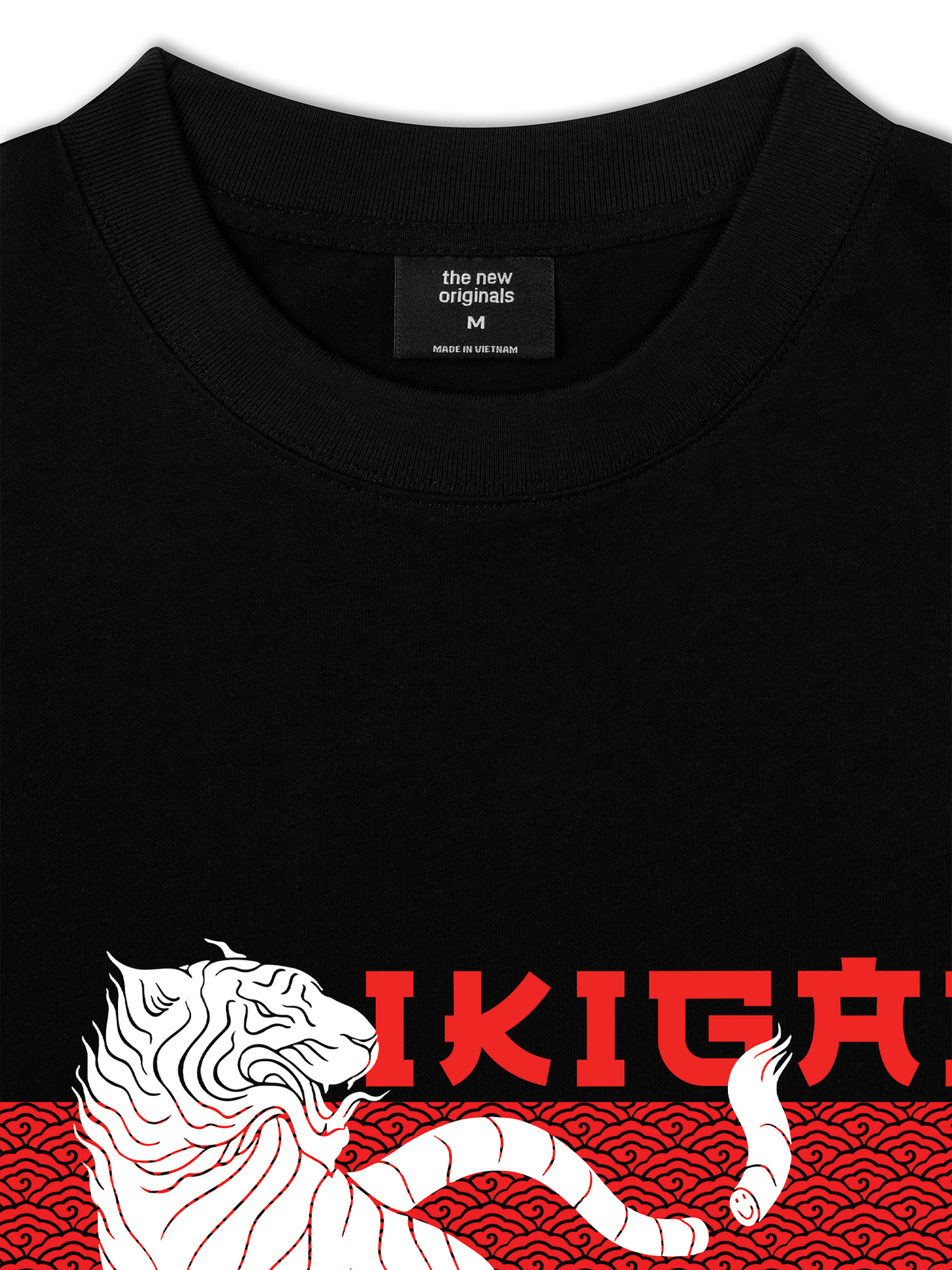 Áo Thun Relaxed Fit Japan Spirit Ikigai Tiger Originals