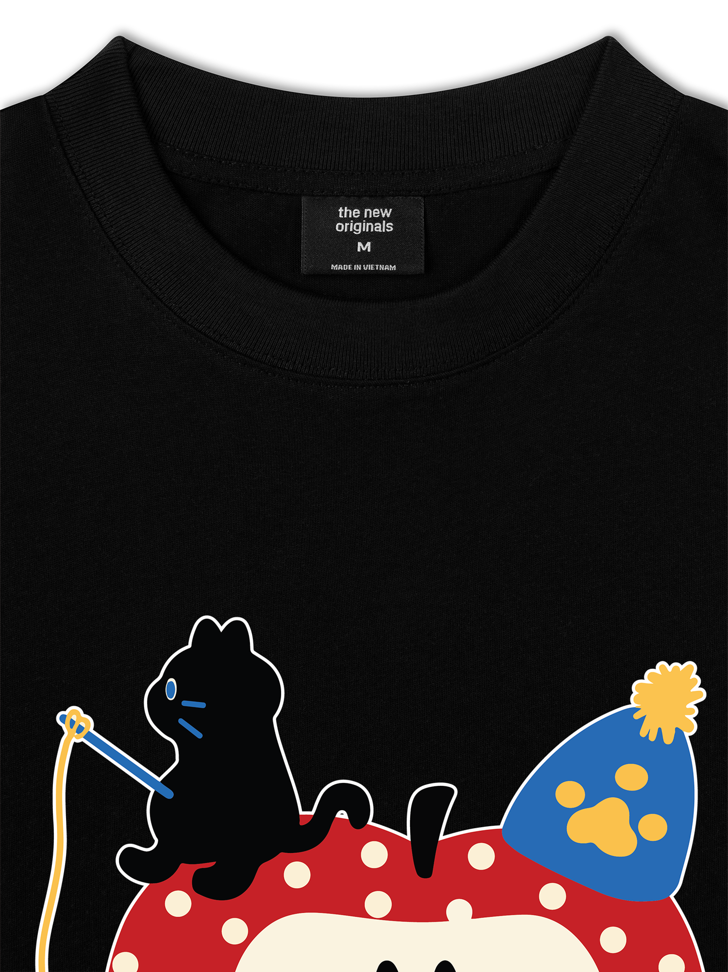 Áo Thun Relaxed Fit Le Petit Pêcheur Meow