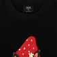 Áo Thun Relaxed Fit Strawberry Meow Kitten Day