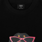 Áo Thun Relaxed Fit Animal Pink Glasses