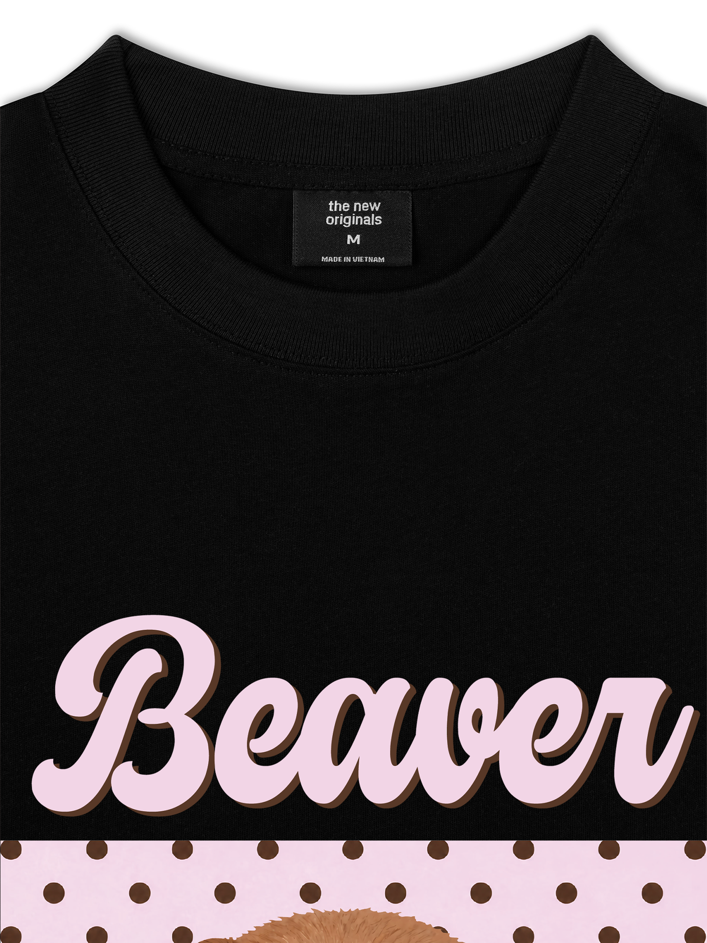 Áo Thun Relaxed Fit Animal Mood Sweet Beaver