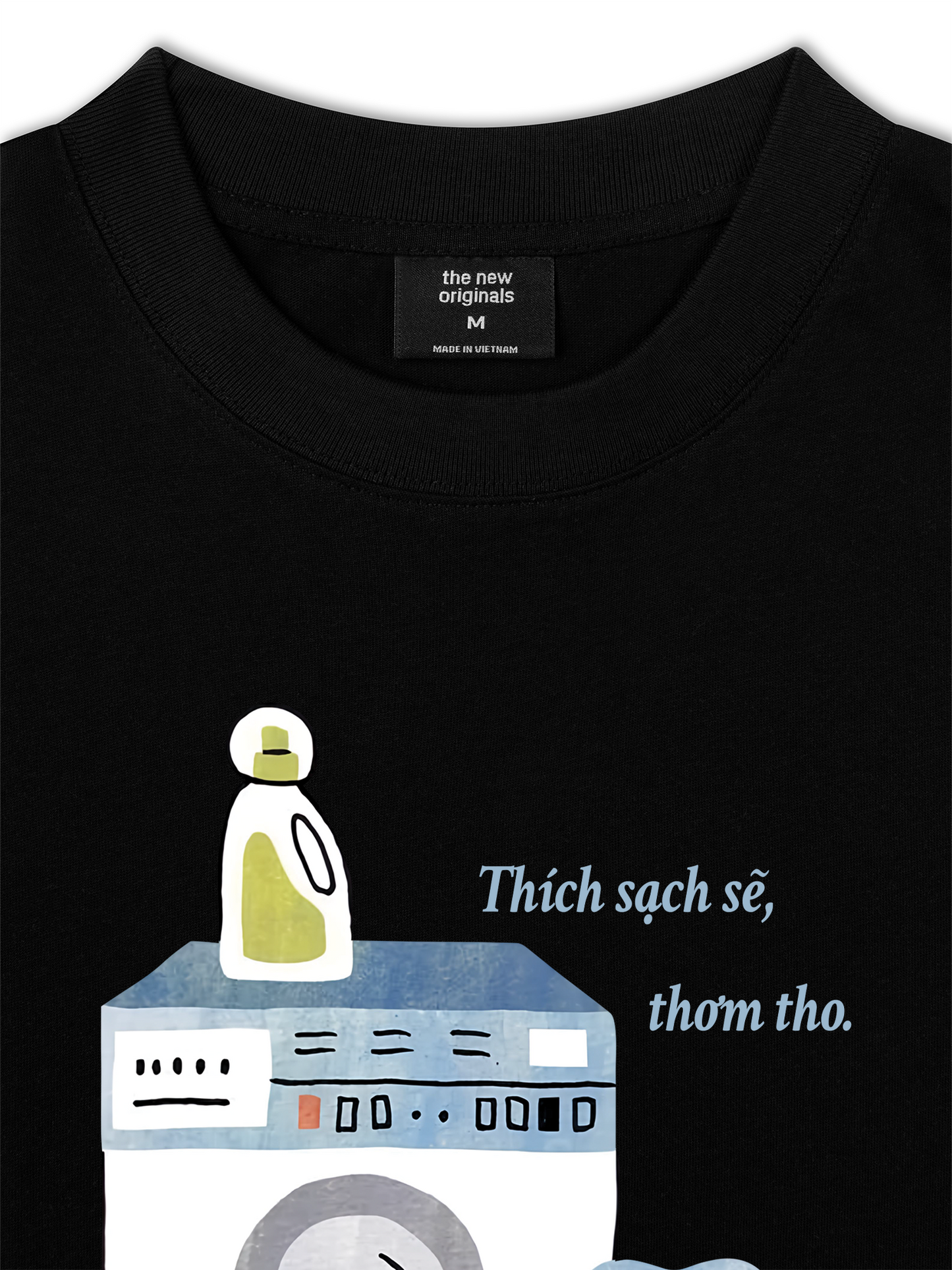 Áo Thun Relaxed Fit Thích Sạch Sẽ Thơm Tho