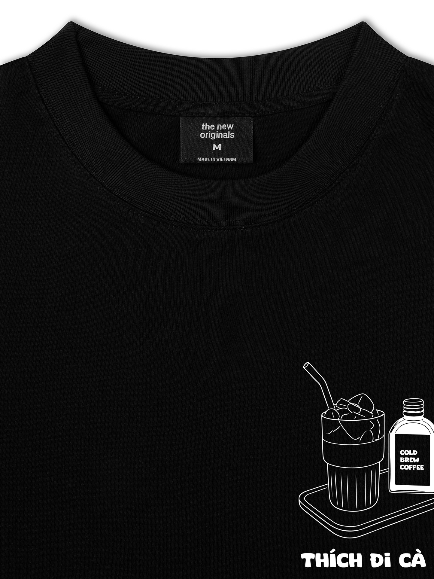 Áo Thun Relaxed Fit Thích Đi Cà Hê