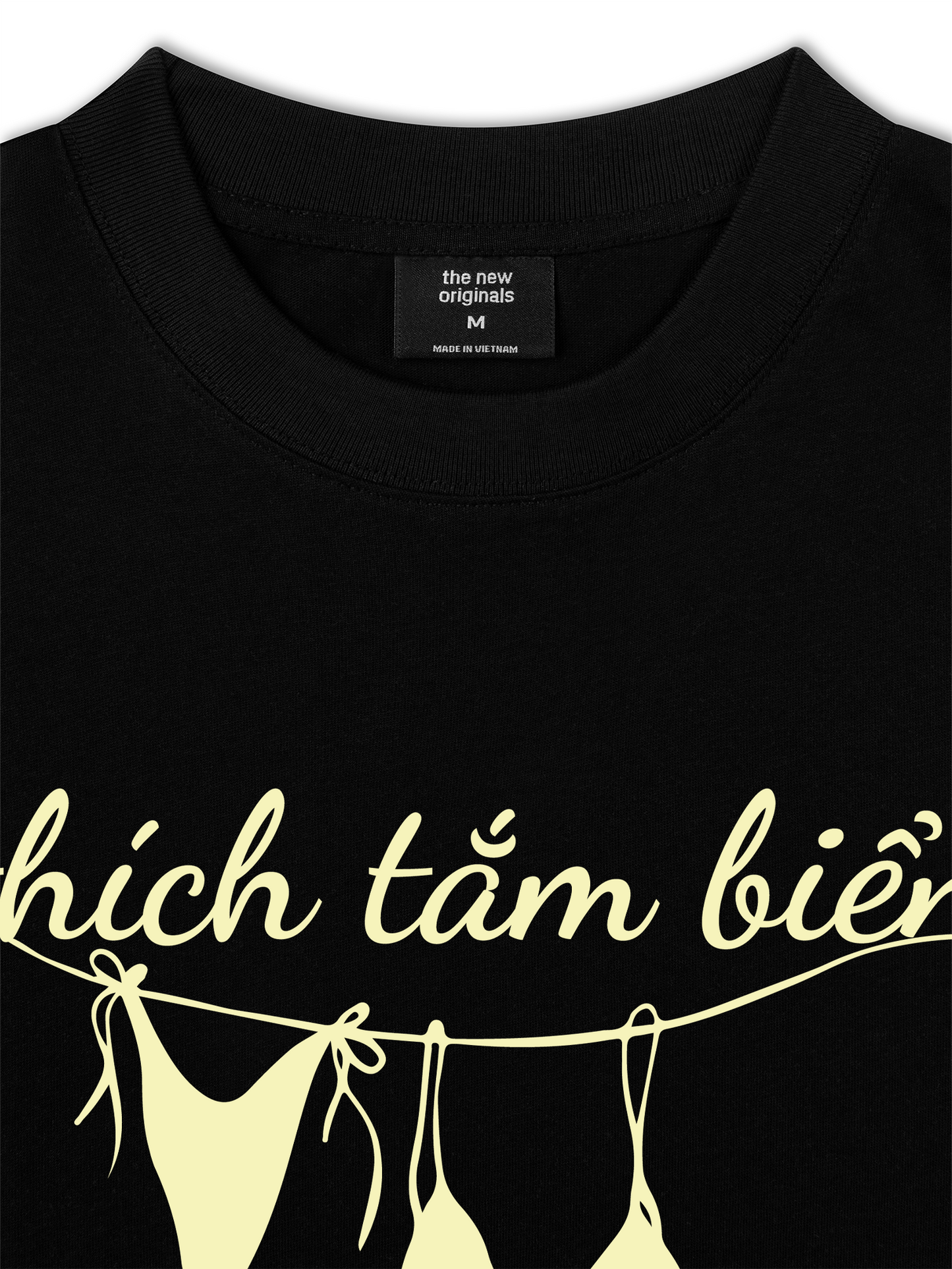 Áo Thun Relaxed Fit Thích Tắm Biển