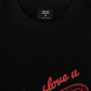 Áo Thun Relaxed Fit Couple Love You Xmas For Girl