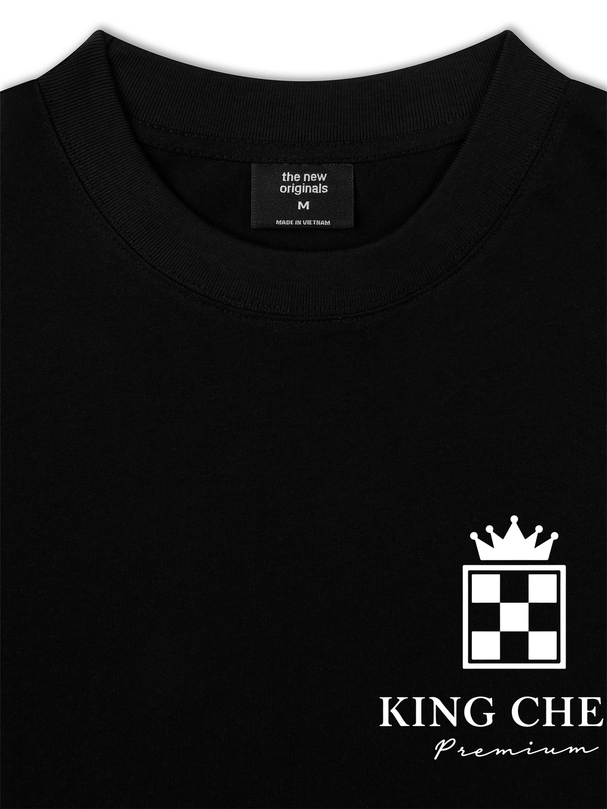 Áo Thun Relaxed Fit King Chess