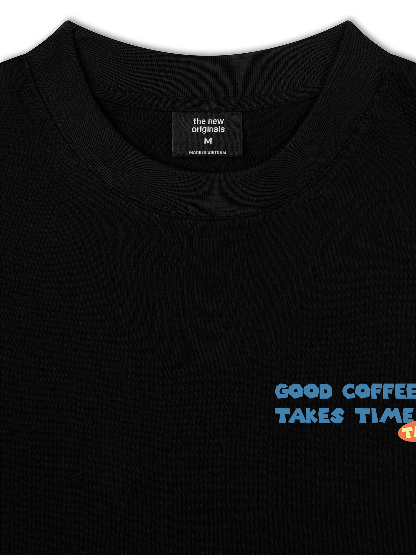 Áo Thun Relaxed Fit Good Coffee Take Time