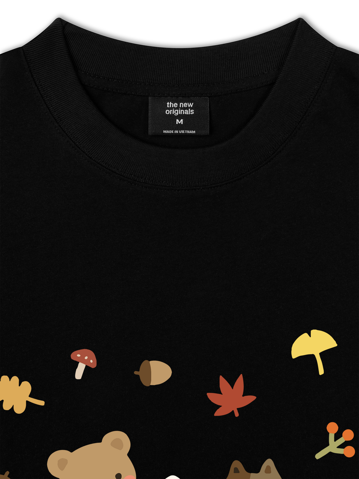 Áo Thun Relaxed Fit Autumn Vibes Autumn Leaves