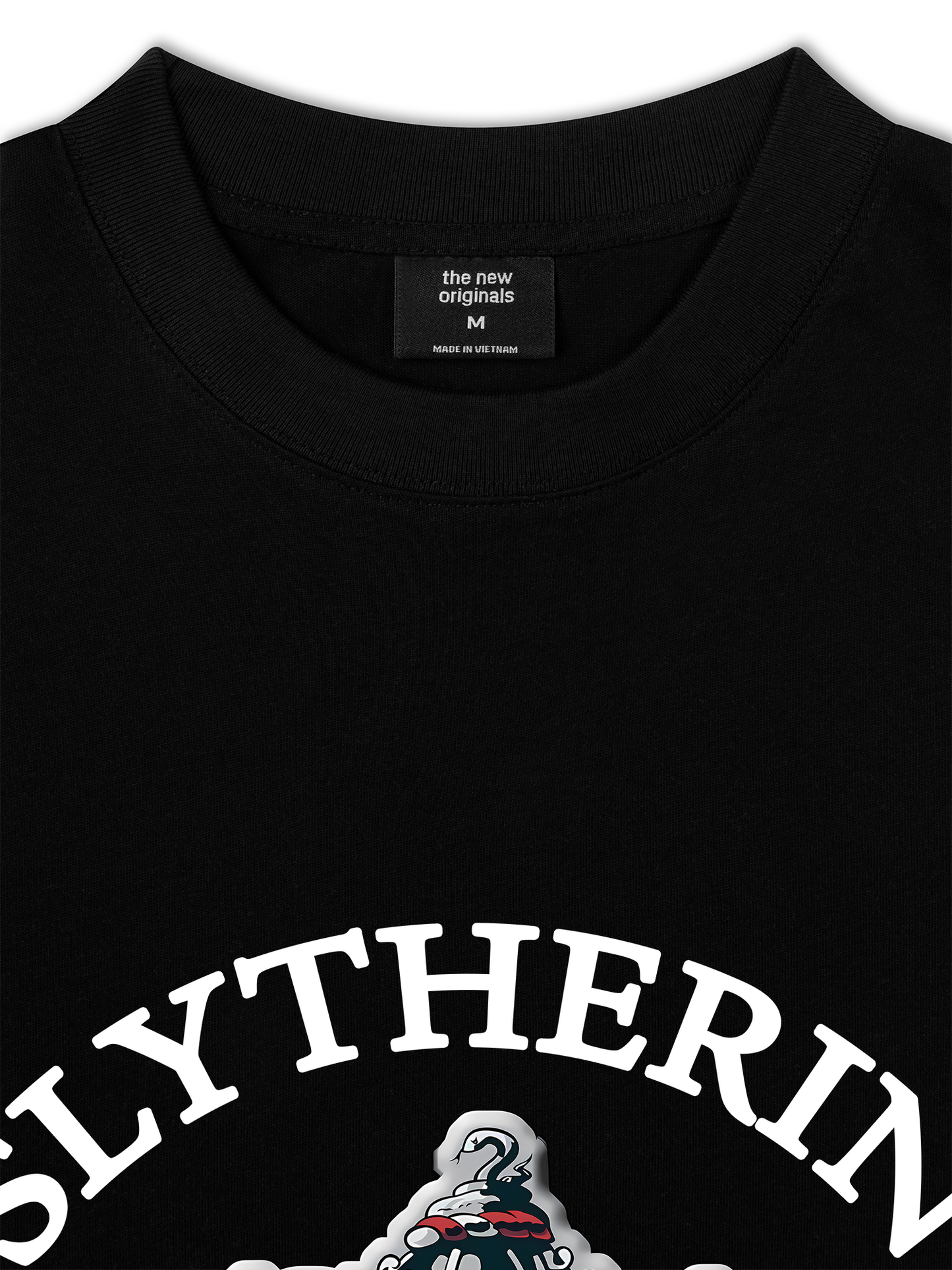 Áo Thun Relaxed Fit Harry Potter Slytherin Vintage