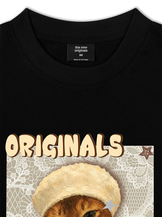 Áo Thun Relaxed Fit Originals Angle Meow