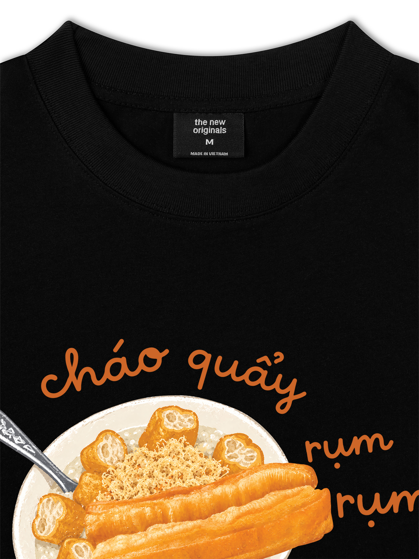 Áo Thun Relaxed Fit Cháo Quẩy