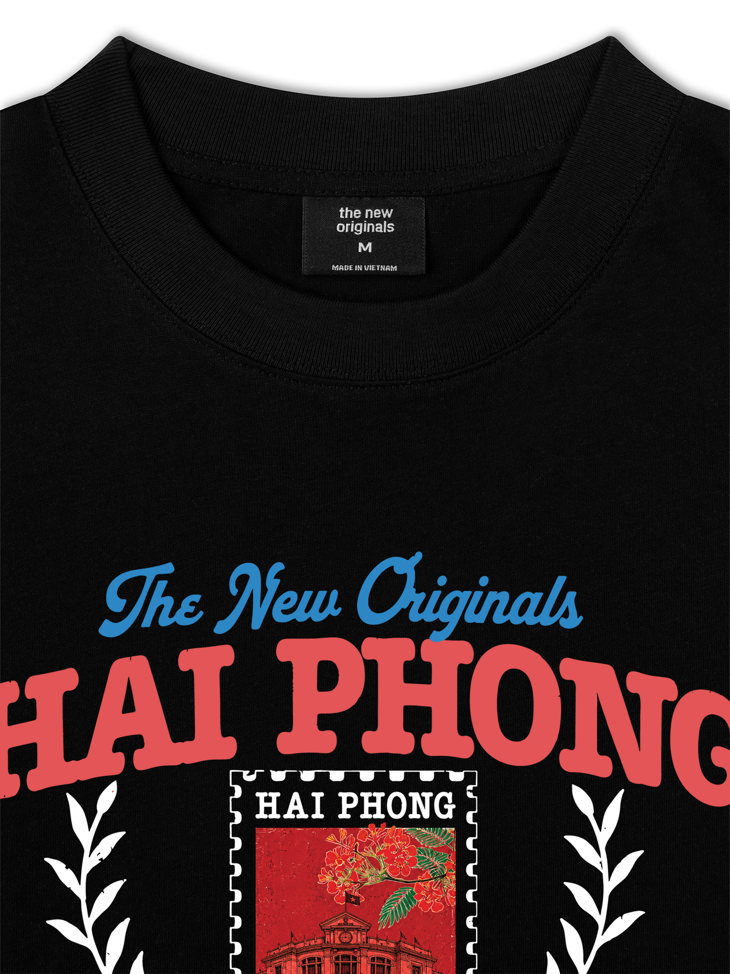 Áo Thun Relaxed Fit Thành Phố Hoa Phượng Đỏ