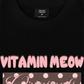 Áo Thun Relaxed Fit  Pink Dotty Vitamin Meow