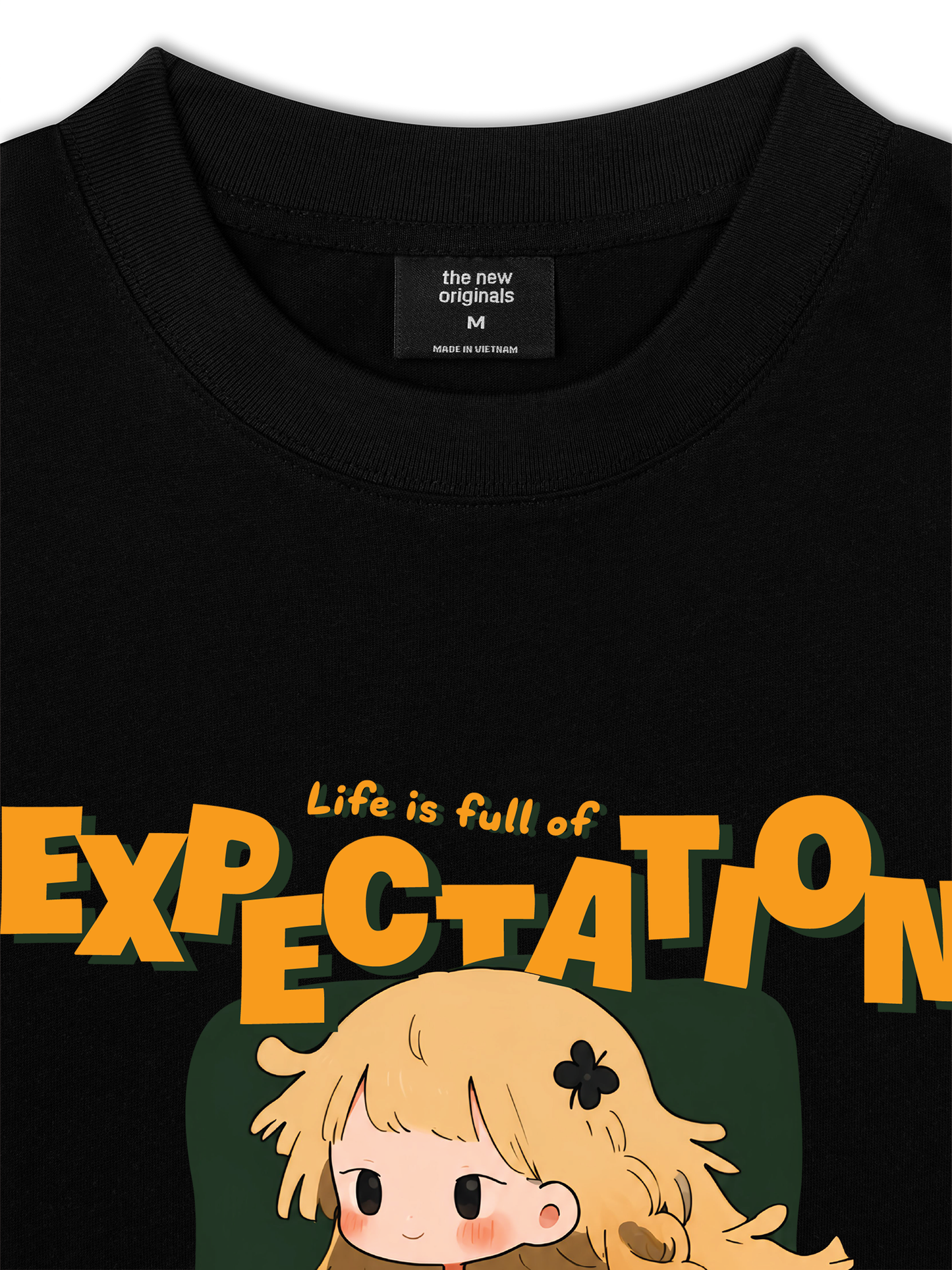 Áo Thun Relaxed Fit Life Is Full Of Expectation